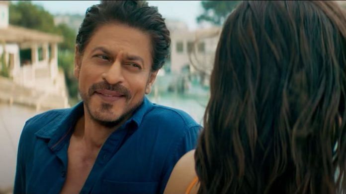 Shah Rukh Khan in Pathaan | YouTube screenshot