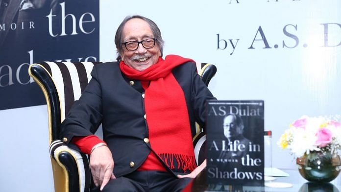 AS Dulat at the launch of his memoir A Life in The Shadows | HarperCollins India