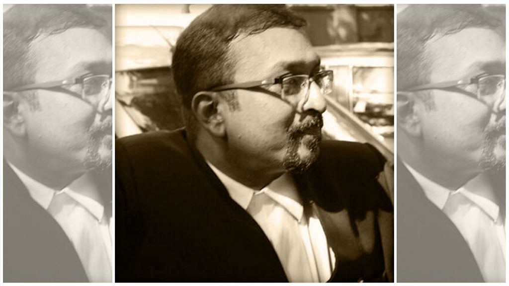File photo of advocate R. John Sathyan | Twitter @advocatesathyan
