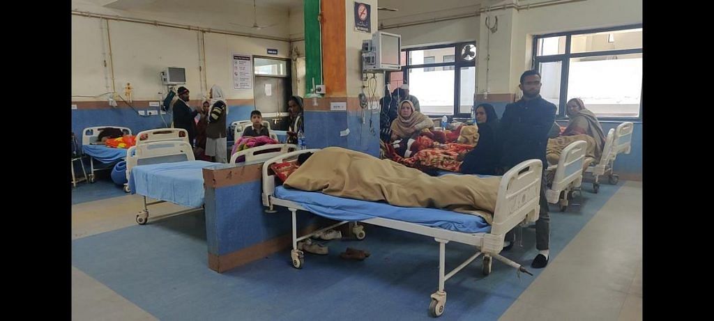 The Government Medical College hospital in Rajouri where those injured are receiving treatment | Photo: Amogh Rohmetra | ThePrint