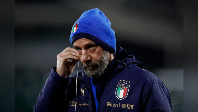 Italy chief delegate Gianluca Vialli | Action Images via Reuters/Jason Cairnduff