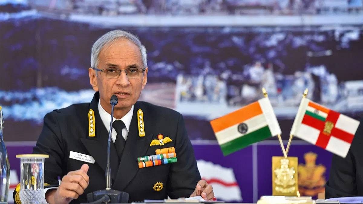 karambir File photo of Admiral Karambir Singh | Photo: PTI