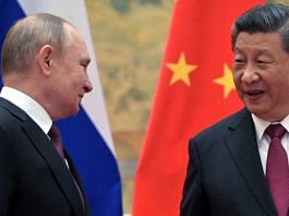Russian President Vladimir Putin attends a meeting with Chinese President Xi Jinping in Beijing | Sputnik/Aleksey Druzhinin/Kremlin via Reuters file photo