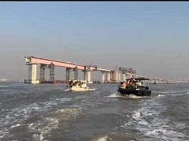 Screenshot of the Mumbai Trans Harbour Link at the event