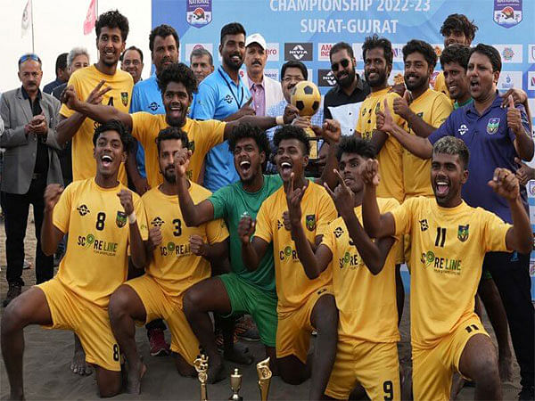 Kerala crowned inaugural champions of National Beach Soccer Championships