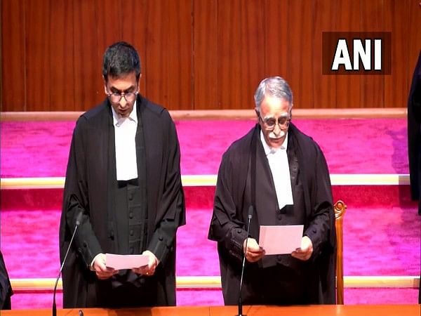 Supreme Court gets five new judges, Chief Justice of India administers oath of office 