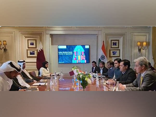 Sarbananda Sonowal, Jassim Saif Ahmed Al-Sulaiti discuss strengthening India-Qatar maritime cooperation