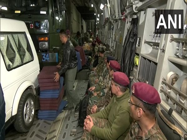 IAF plane carrying Indian Army officials, medical specialists including surgeons takes off for earthquake-hit Turkey