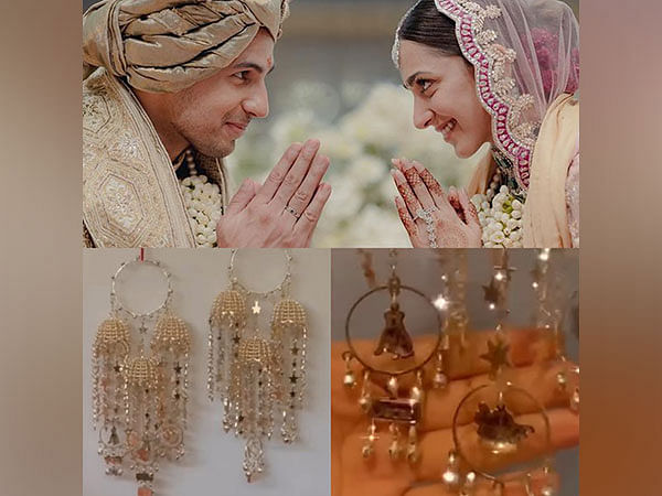 Kiara Advani's customised kaleeras for  wedding