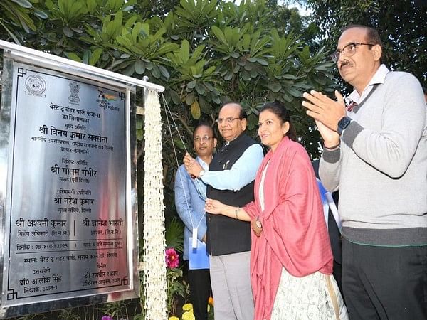 Delhi L-G lays foundation stone of Waste to Wonder Park phase-II based on dinosaur theme