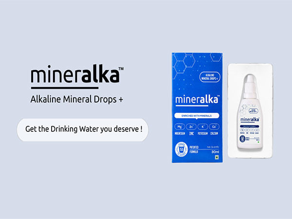 MINERALKA Alkaline Mineral Drops - A revolutionary new product that will change your perception of drinking water !!