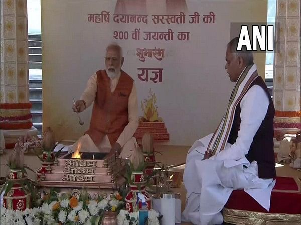 PM Modi inaugurates Dayanand Saraswati's 200th birth anniversary celebrations