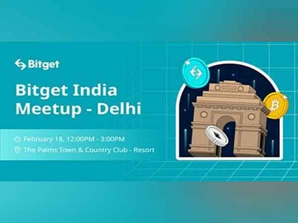 Crypto Exchange Bitget hosts its first meetup in Delhi to boost growth in India