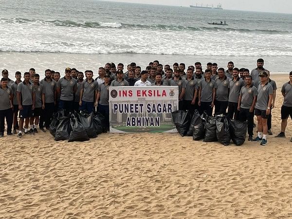 Indian Navy undertakes coastal clean-up drive in Visakhapatnam