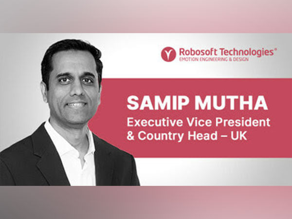 Samip Mutha joins Robosoft Technologies as Head of UK operations from RPG Group
