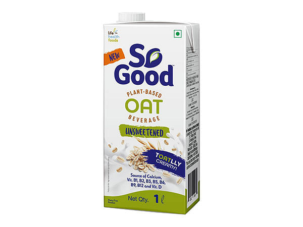Life Health Foods launches So Good OAT beverage in India in the plant-based dairy-free segment