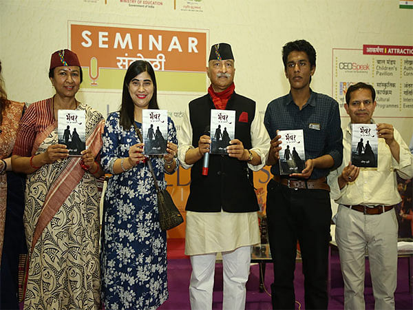 Former Uttarakhand DGP Anil Raturi participates in 'Dialogue program with author' at World Book fair