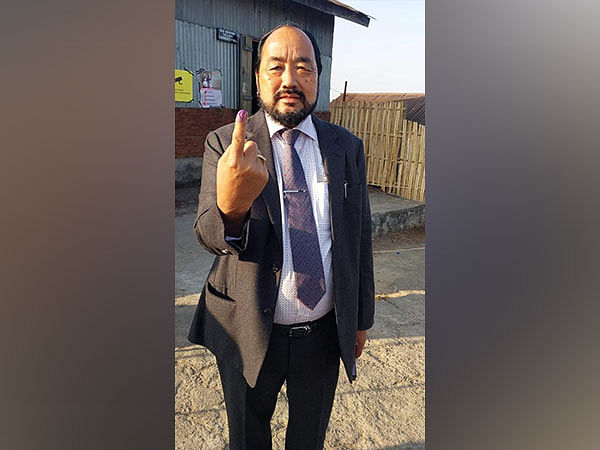 Nagaland Assembly polls: Deputy CM Yanthungo Patton votes in Tyui