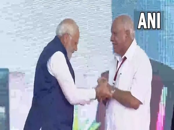 In special gesture to BSY, PM Modi asks audience to flip on mobile torches to greet him on 80th birthday