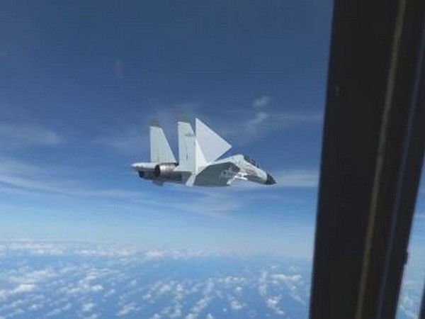 Chinese warplane intercepts US Navy plane over South China Sea