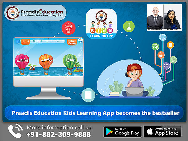 Praadis Education Kids Learning App becomes the bestseller – ThePrint ...