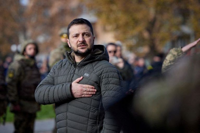 Almost a year into war, Ukraine’s Zelenskyy shows no sign of letting up against Putin