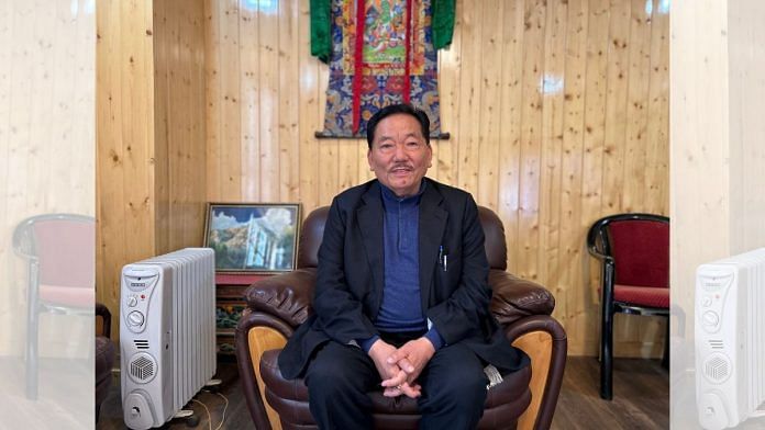 Pawan Kumar Chamling, Founding President of Sikkim Democratic Front and former Chief Minister of Sikkim, Gangtok | Photo: Urjita Bhardwaj, ThePrint