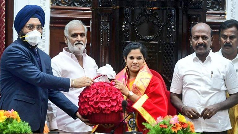Chennai mayor front & centre, DMK’s latest bid to woo women voters ahead of Erode East bypoll