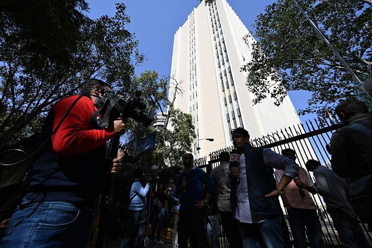 Income tax officers search BBC offices for second day amid controversy