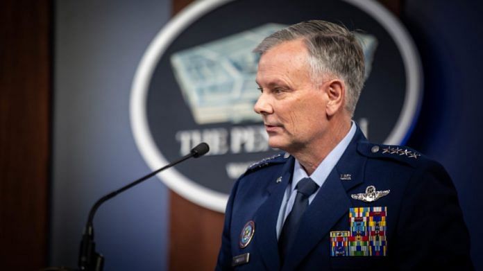 General Glen VanHerck, head of North American Aerospace Defense Command | File photo | Twitter/@NORADCommand