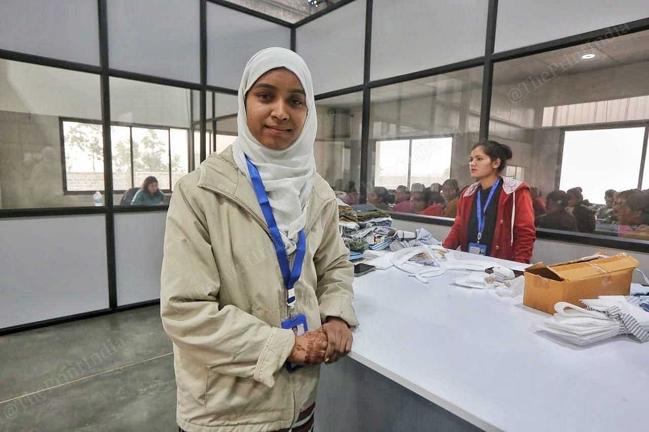 Khushnuma Ali is now a happy employee at the factory | Praveen Jain, ThePrint