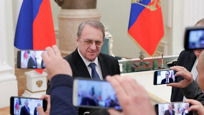 Russian Deputy Foreign Minister Mikhail Bogdanov | Reuters file photo