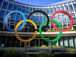 Olympic Rings are pictured in front of The Olympic House, headquarters of the International Olympic Committee (IOC) in Lausanne, Switzerland on 8 September, 2022 | File Photo: Reuters
