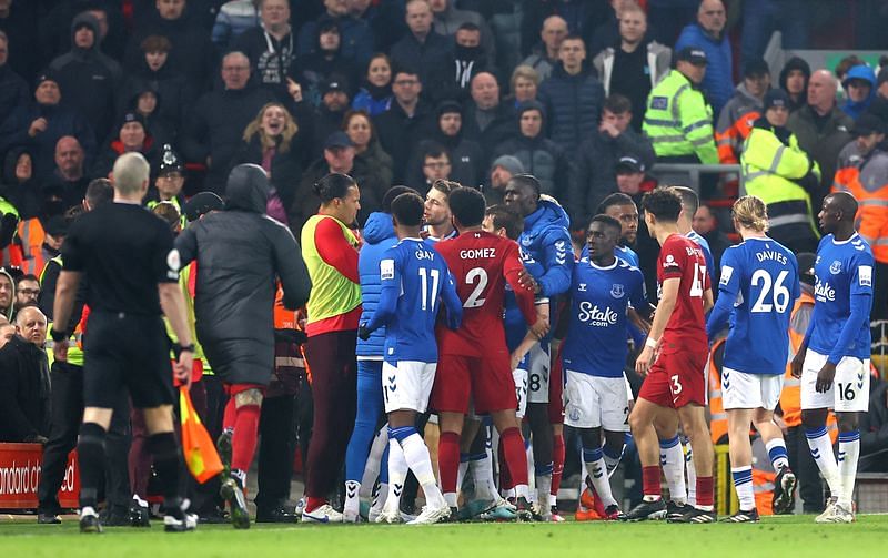 Soccer-Liverpool, Everton Charged By FA For 'mass Confrontation' In ...