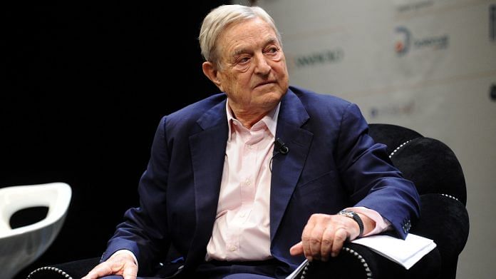 Billionaire financier-philanthropist George Soros | File photo via Commons