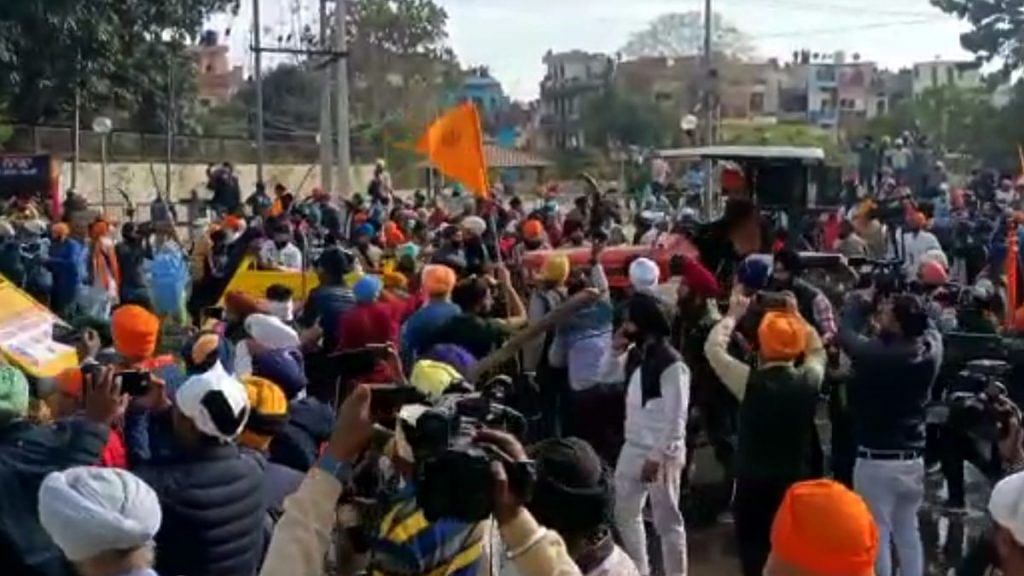 Protesters belonging to the Quami Insaaf Morcha clash with Chandigarh Police | By special arrangement