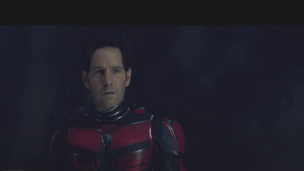 Paul Rudd as Scott Lang in Ant-Man and The Wasp: Quantumania | YouTube screenshot
