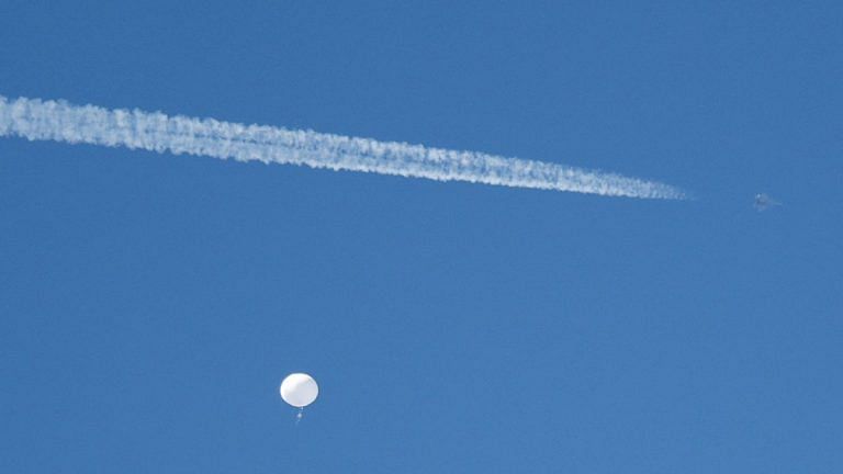 US fighter jet shoots down suspected Chinese spy balloon with missile