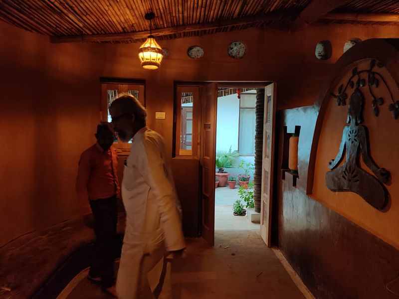 Balasore MP Pratap Chandra Sarangi in his under-construction house | Unnati Sharma | ThePrint
