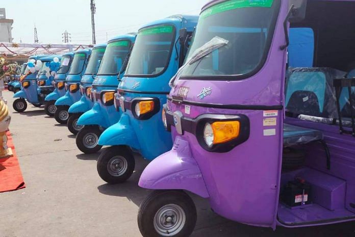E-autos launched in Delhi | photo source: Delhi govt website