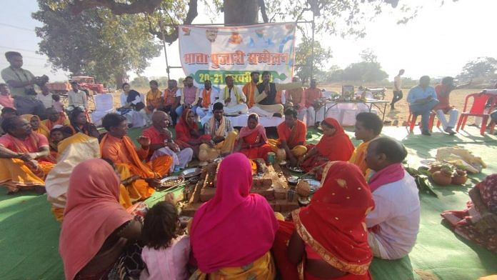 Last week's Ghar Wapsi ceremony in Chiknipani | Photo: Urjita Bhardwaj | ThePrint
