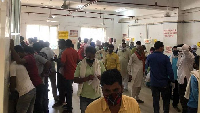 File photo of a district hospital in Uttar Pradesh | Photo: Jyoti Yadav | ThePrint