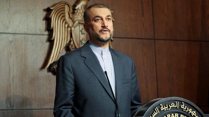 Iranian Foreign Minister Hossein Amirabdollahian | Reuters file photo