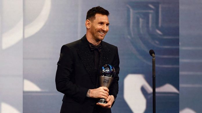 PSG's Lionel Messi winner of The Best FIFA Player award 2022 | Reuters/Sarah Meyssonnier