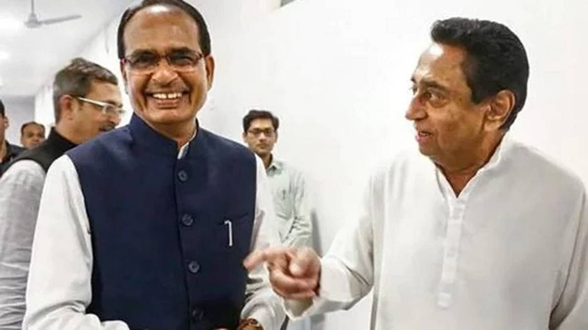 Its Cm Vs Ex Cm In Poll Bound Mp As Shivraj Kamal Nath Play ‘what Promises Did You Fulfil Game