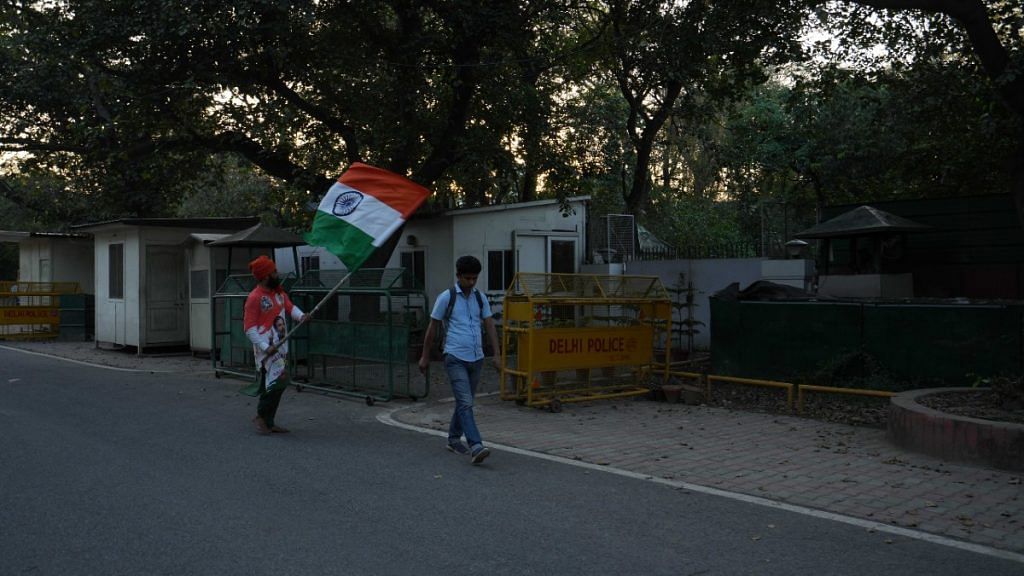 Congress leader Rahul Gandhi's 12 Tughlak Lane bungalow in Delhi | Suraj Singh Bisht | ThePrint