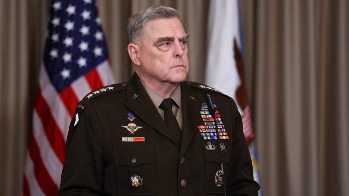 U.S. Chairman of the Joint Chiefs of Staff Gen. Mark A. Milley | File Photo: Reuters