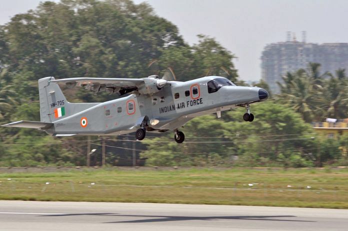 Representational image | An Indian Air Force aircraft manufactured by Hindustan Aeronautics Limited | Photo: ANI