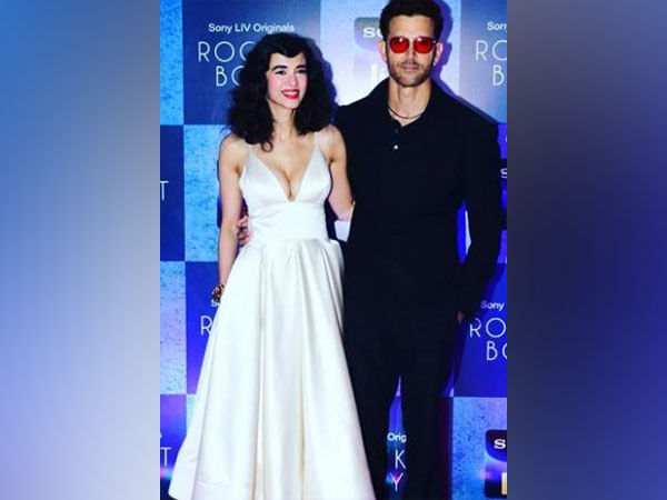 Hrithik Roshan and Saba Azad get mushy in front of camera at 'Rocket Boys 2' screening