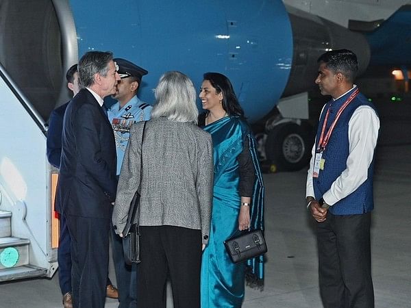 Anthony Blinken arrives in Delhi for G20 Foreign Ministers' Meeting